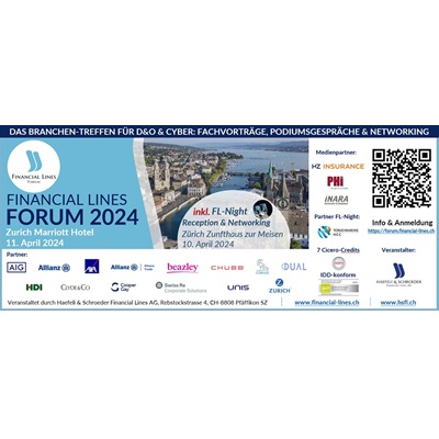 Financial Lines Forum (FLF) Zürich 11.04.2024